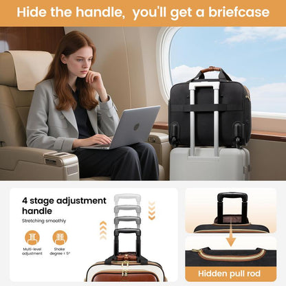 Orlune Laptop Roller Bag