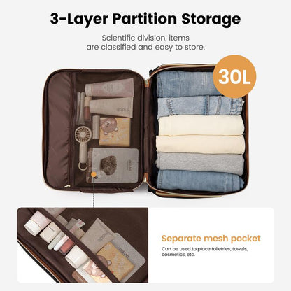 Orlune Laptop Roller Bag